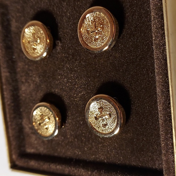 Vintage 1972 Avon Citation Jewelry For Men Button Style Button Covers - Picture 1 of 9